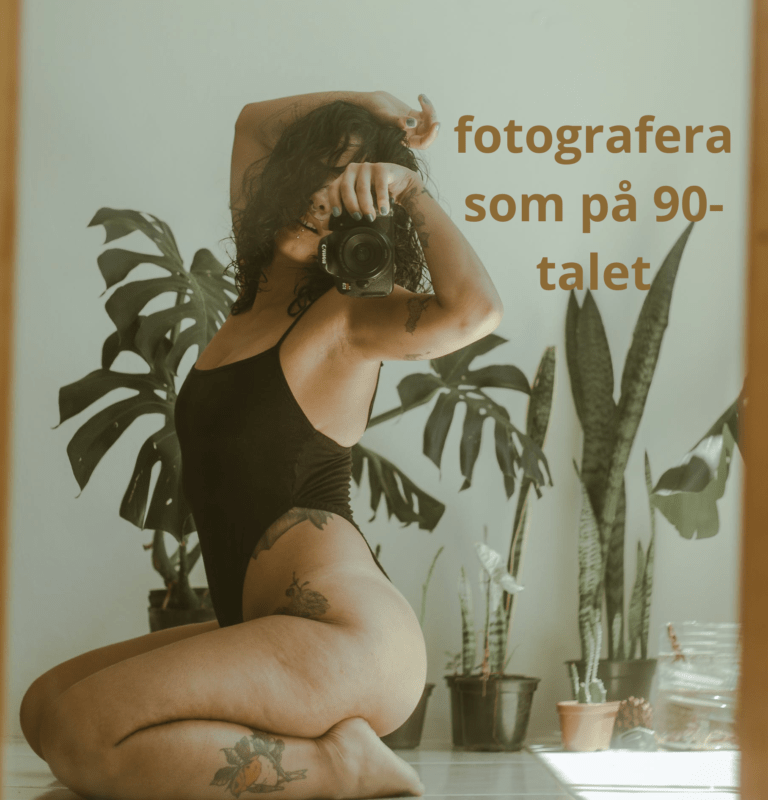 Fotograferingstips för 90-talskänsla